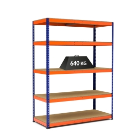 Rayonnage Maxplus blue et orange