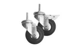 Roulettes pivotantes 75 mm